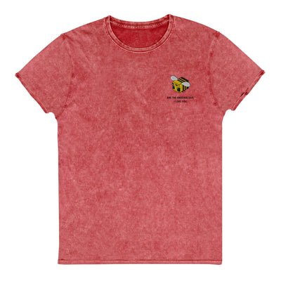 The Universe Said I Love You | Denim T-Shirt | Minecraft Threads and Thistles Inventory Garnet Red S 