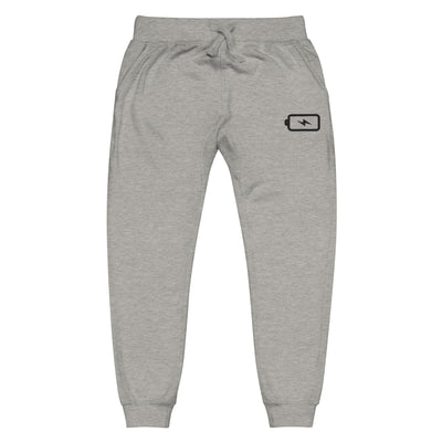 Battery Recharge | Unisex fleece sweatpants | Gamer Affirmations Threads & Thistles Inventory Carbon Grey XS 