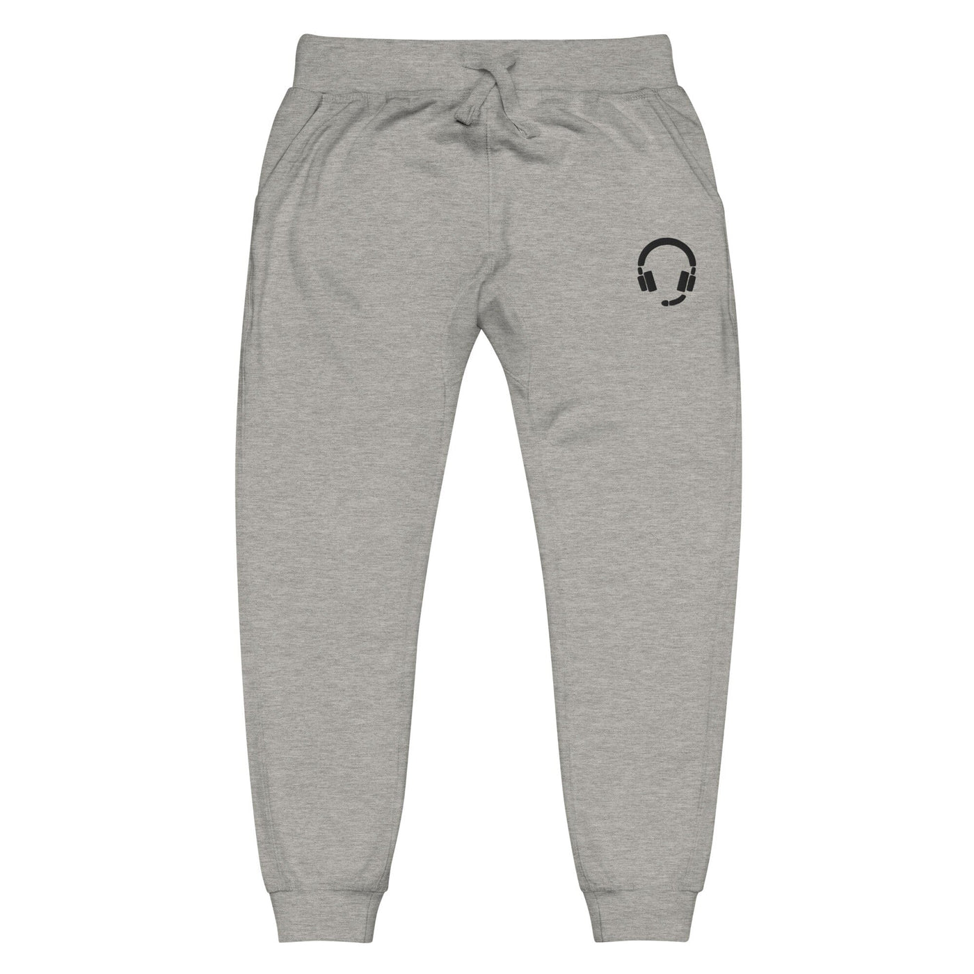 GLHF Headset | Unisex fleece sweatpants | Gamer Affirmations Threads & Thistles Inventory Carbon Grey XS 