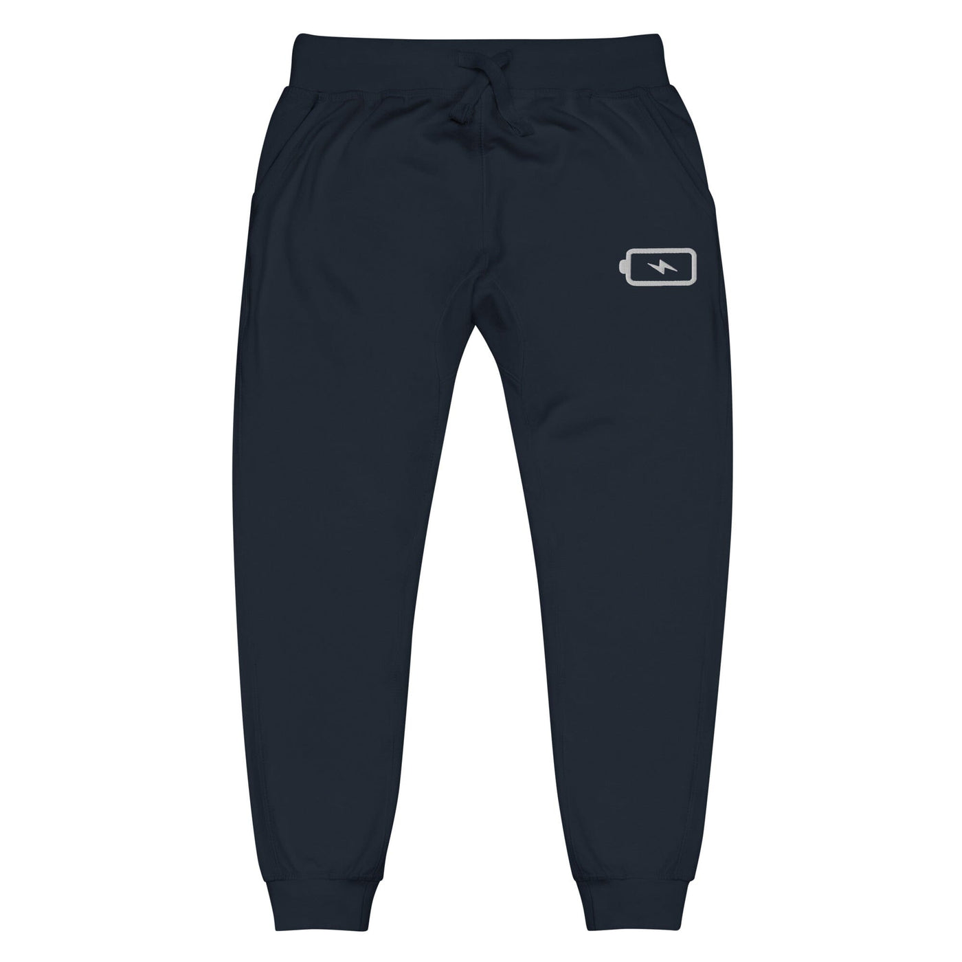 Battery Recharge | Unisex fleece sweatpants | Gamer Affirmations Threads & Thistles Inventory Navy Blazer XS 