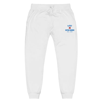 8-Bit Retro Gamer | Unisex fleece sweatpants | Retro Gaming Threads & Thistles Inventory 