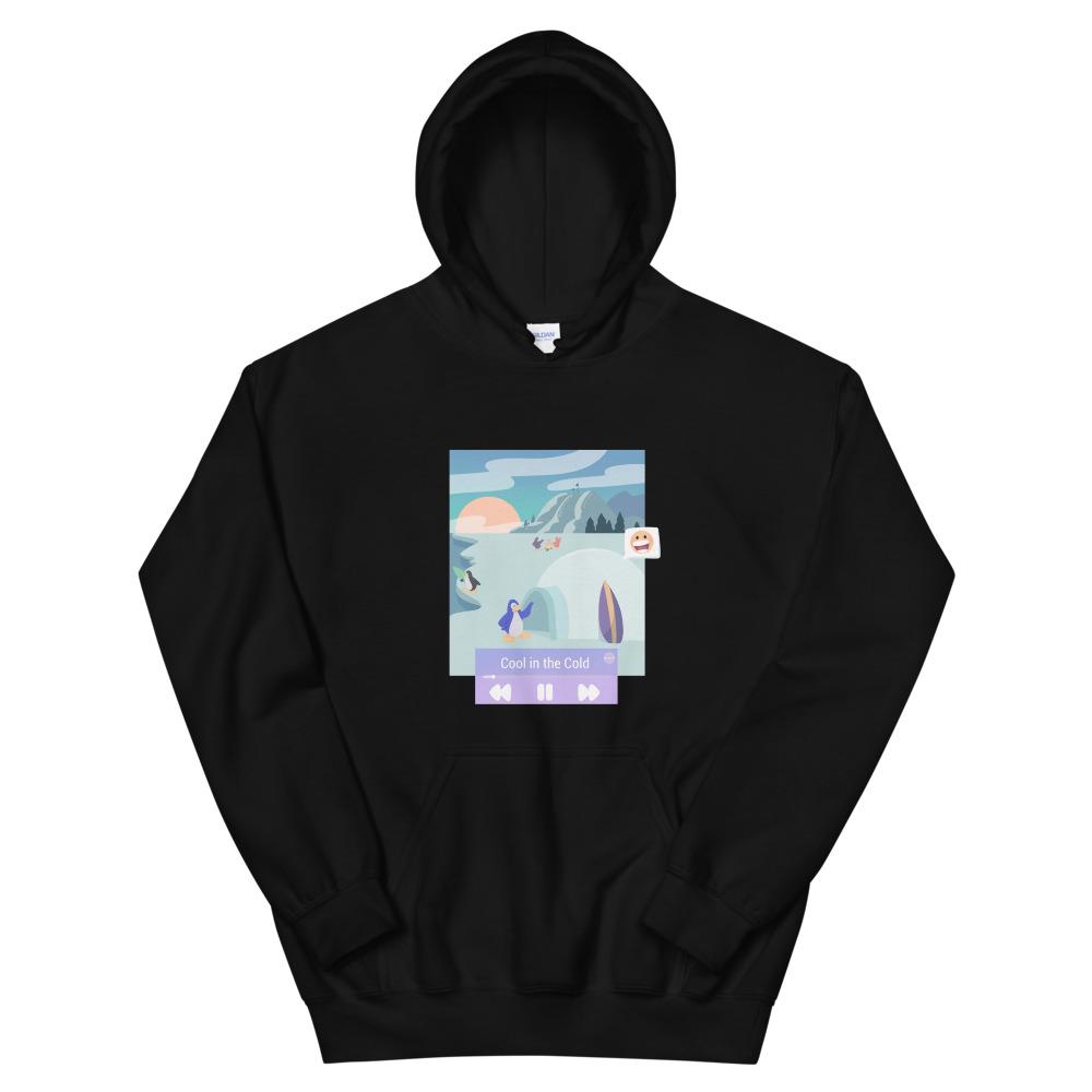Cool in the Cold | Unisex Hoodie | Club Penguin Threads and Thistles Inventory Black 4XL 