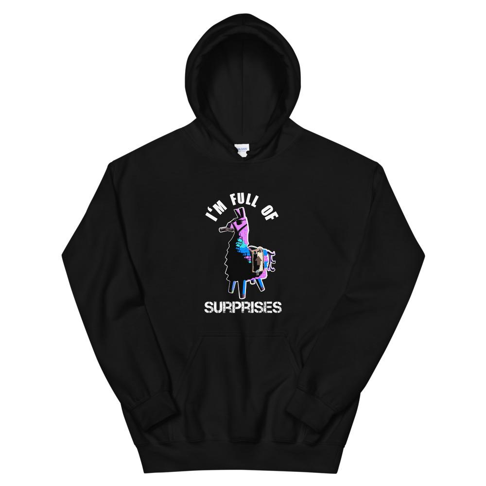 Full of Surprises | Unisex Hoodie | Fortnite Threads and Thistles Inventory Black S 