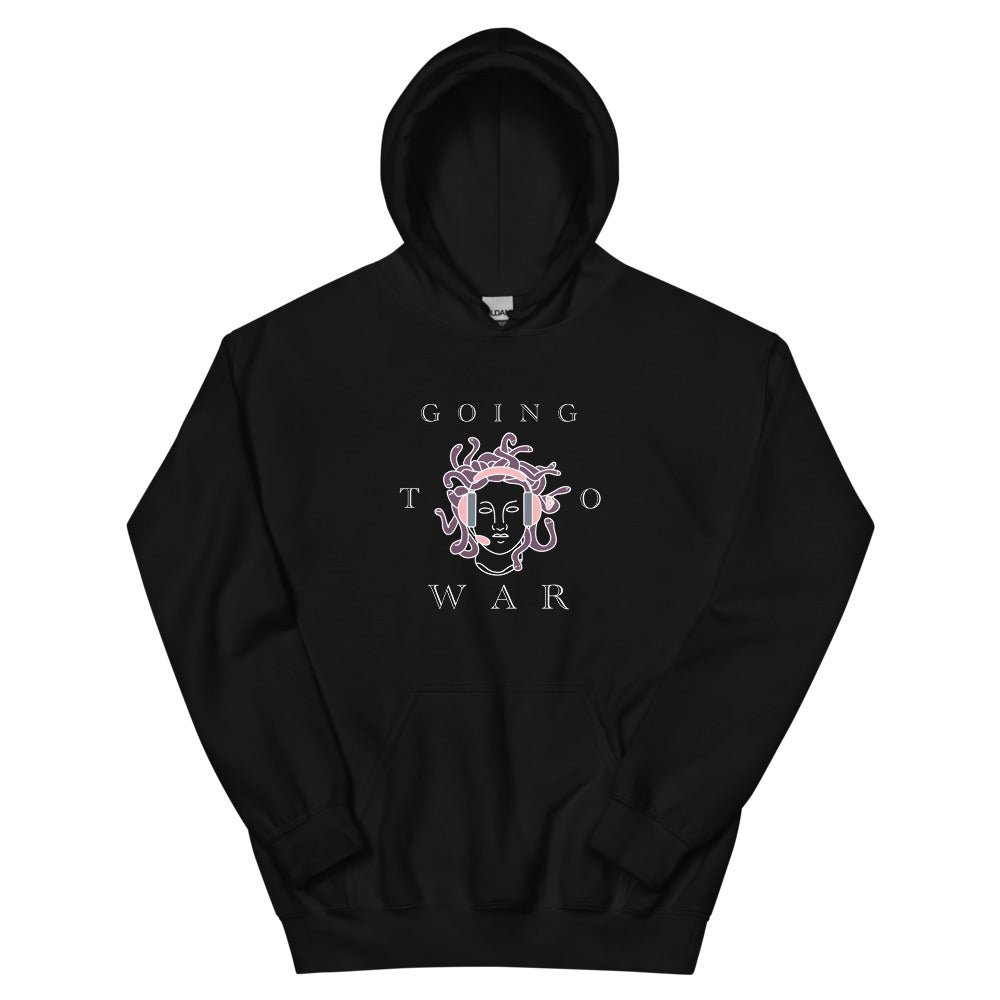 Going to War | Unisex Hoodie | Feminist Gamer Threads and Thistles Inventory Black S 