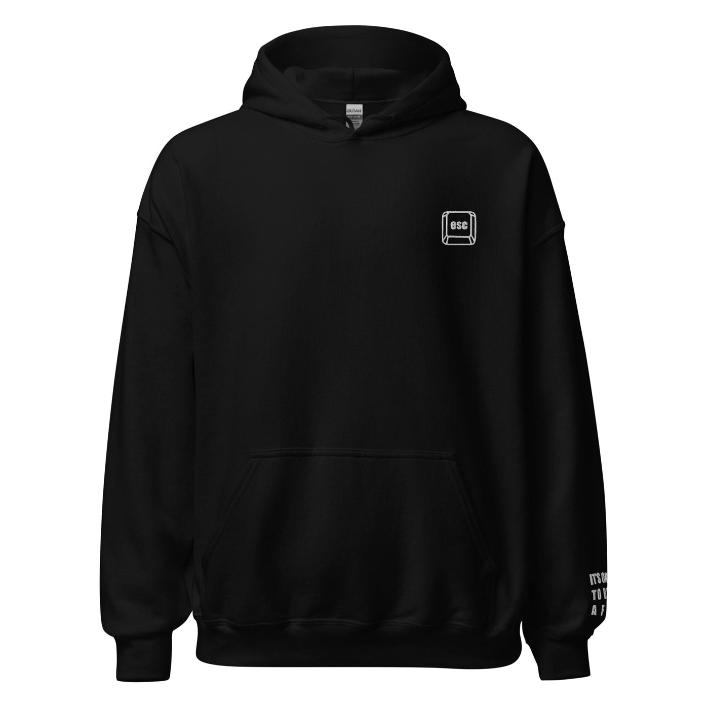 It's Ok to be AFK | Unisex Hoodie | Gamer Affirmations Threads & Thistles Inventory Black S 