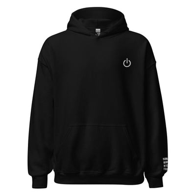 Playing on Easy Mode | Unisex Hoodie | Gamer Affirmations Threads & Thistles Inventory Black S 