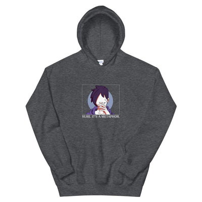Sebastian's Metaphor | Unisex Hoodie | Stardew Valley Threads and Thistles Inventory Dark Heather S 