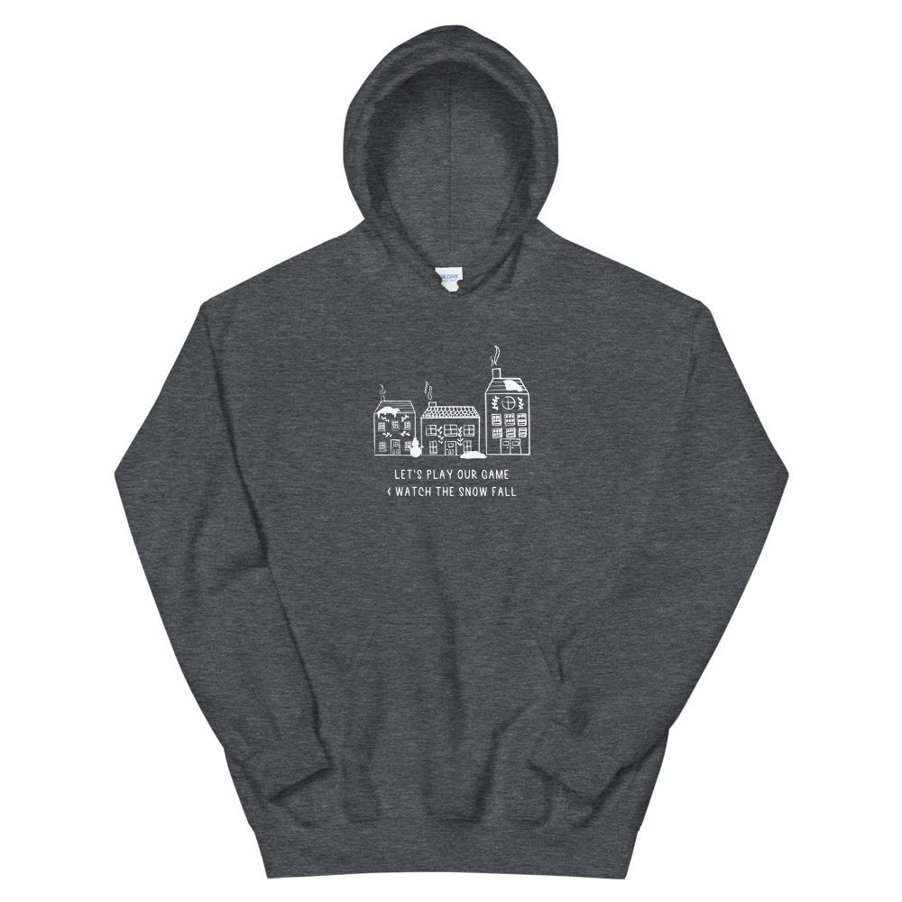 Play Our Game | Seasonal Unisex Hoodie Threads and Thistles Inventory Dark Heather S 