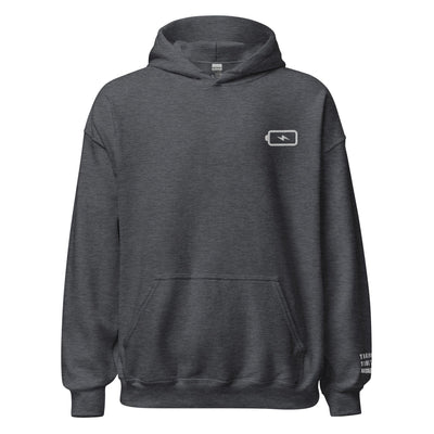 Taking Time to Recharge | Unisex Hoodie | Gamer Affirmations Threads & Thistles Inventory Dark Heather S 