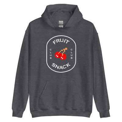 Fruit Snack Club | Unisex Hoodie | Retro Gaming Threads & Thistles Inventory Dark Heather S 