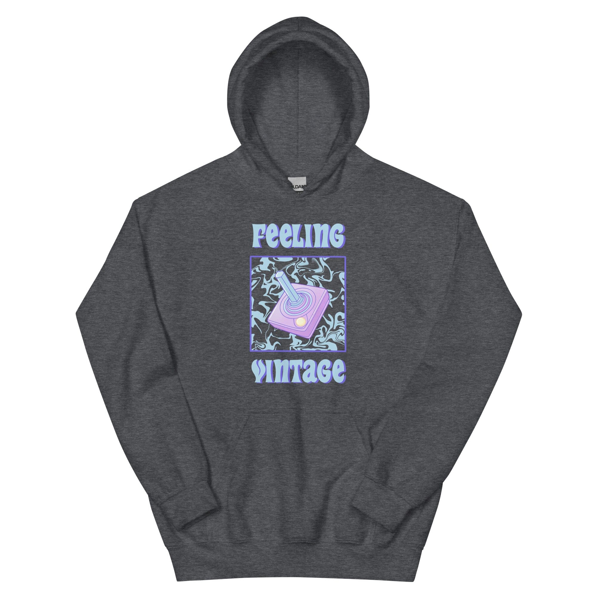 Feeling Vinatge | Unisex Hoodie | Retro Gaming Threads & Thistles Inventory Dark Heather S 