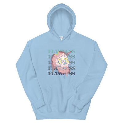 Flawless | Unisex Hoodie | FPS/TPS Threads and Thistles Inventory Light Blue S 