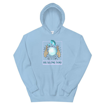 Healing You | Unisex Hoodie | Valorant Threads and Thistles Inventory Light Blue S 