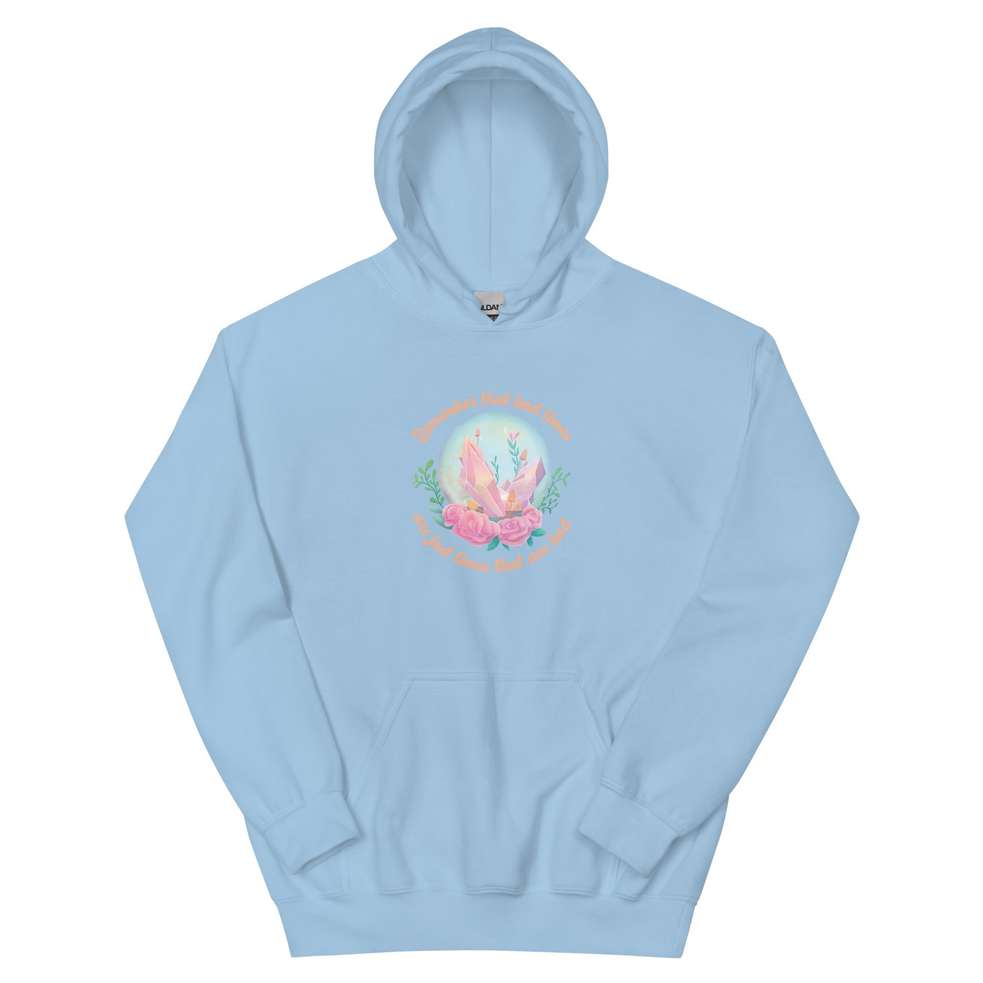 Remember | Unisex Hoodie | Animal Crossing Threads and Thistles Inventory Light Blue S 