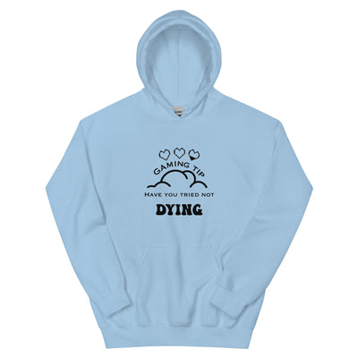 Gaming Tip | Unisex Hoodie Threads and Thistles Inventory Light Blue S 