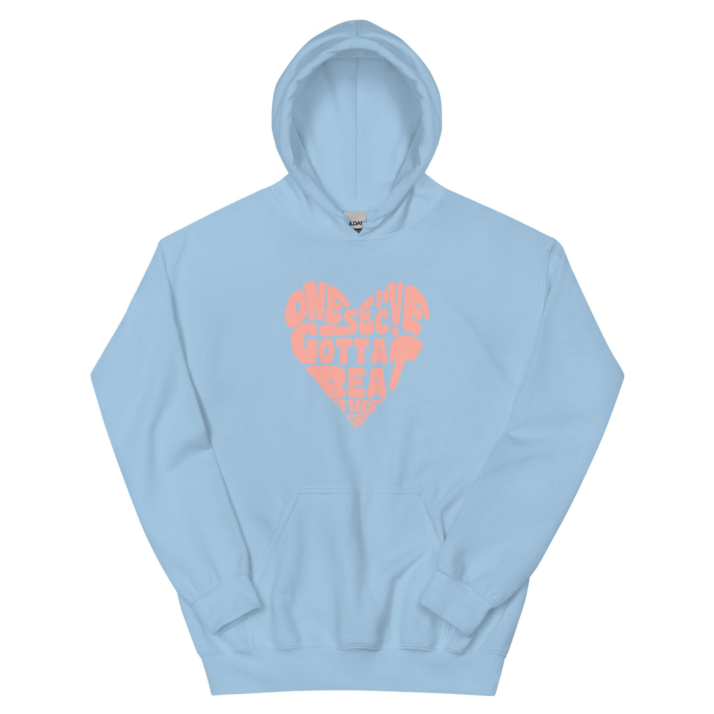 Beat This level | Unisex Hoodie Threads and Thistles Inventory Light Blue S 
