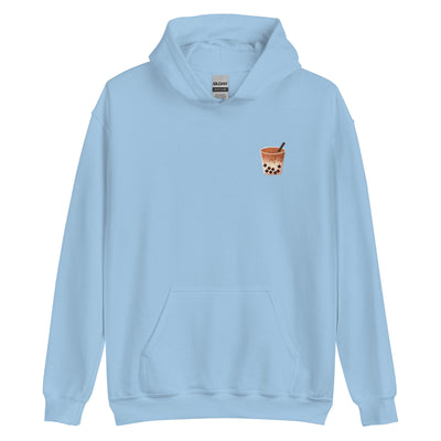 Pixel Boba | Unisex Hoodie | Cozy Gamer Threads and Thistles Inventory Light Blue S 