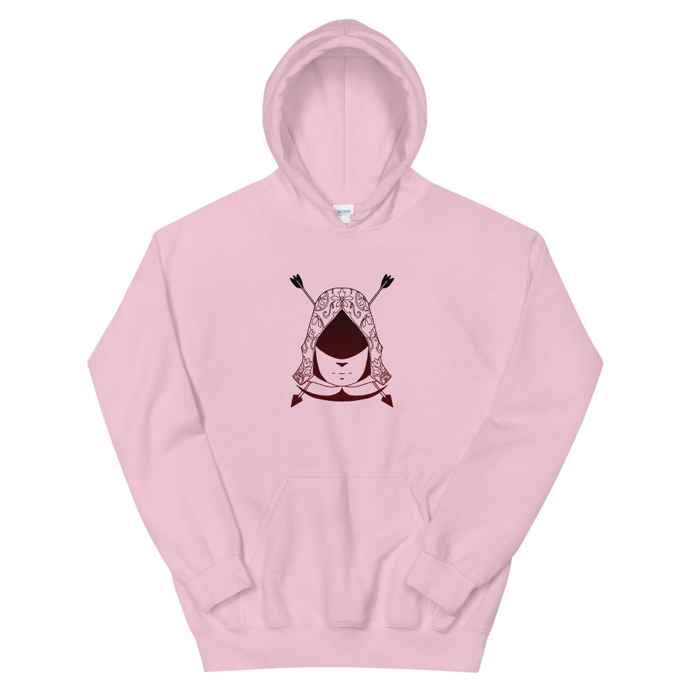 The Creed | Unisex Hoodie | Assassin's Creed Threads and Thistles Inventory Light Pink S 