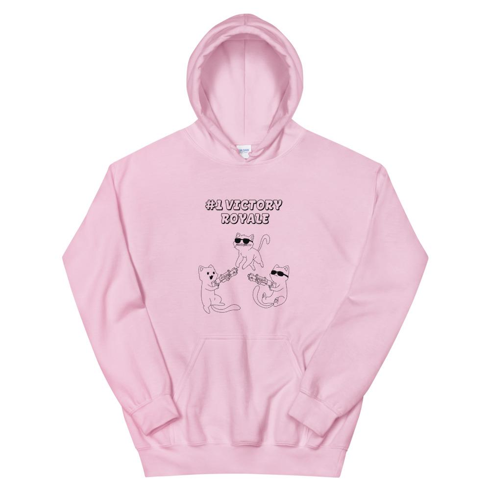 Victory Royale | Unisex Hoodie | Fortnite Threads and Thistles Inventory Light Pink S 
