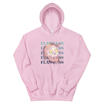 Flawless | Unisex Hoodie | FPS/TPS Threads and Thistles Inventory Light Pink S 