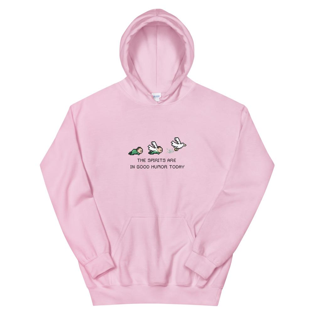 Good Humor | Unisex Hoodie | Stardew Valley Threads and Thistles Inventory Light Pink S 