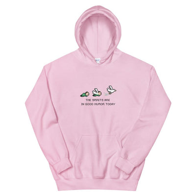 Good Humor | Unisex Hoodie | Stardew Valley Threads and Thistles Inventory Light Pink S 