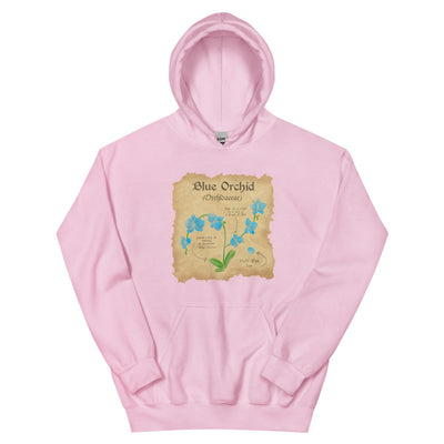 Blue Orchid | Unisex Hoodie | Minecraft Threads and Thistles Inventory Light Pink S 