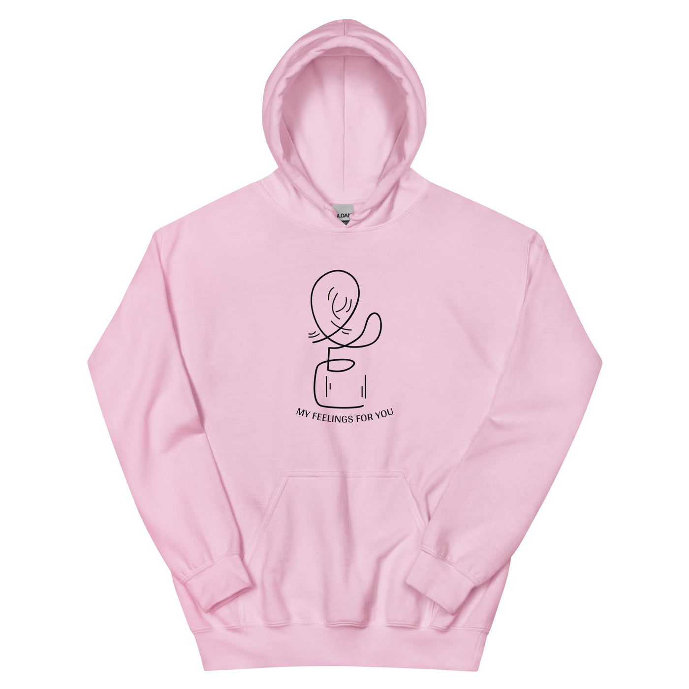 Leah's Feelings | Unisex Hoodie | Stardew Valley Threads and Thistles Inventory Light Pink S 