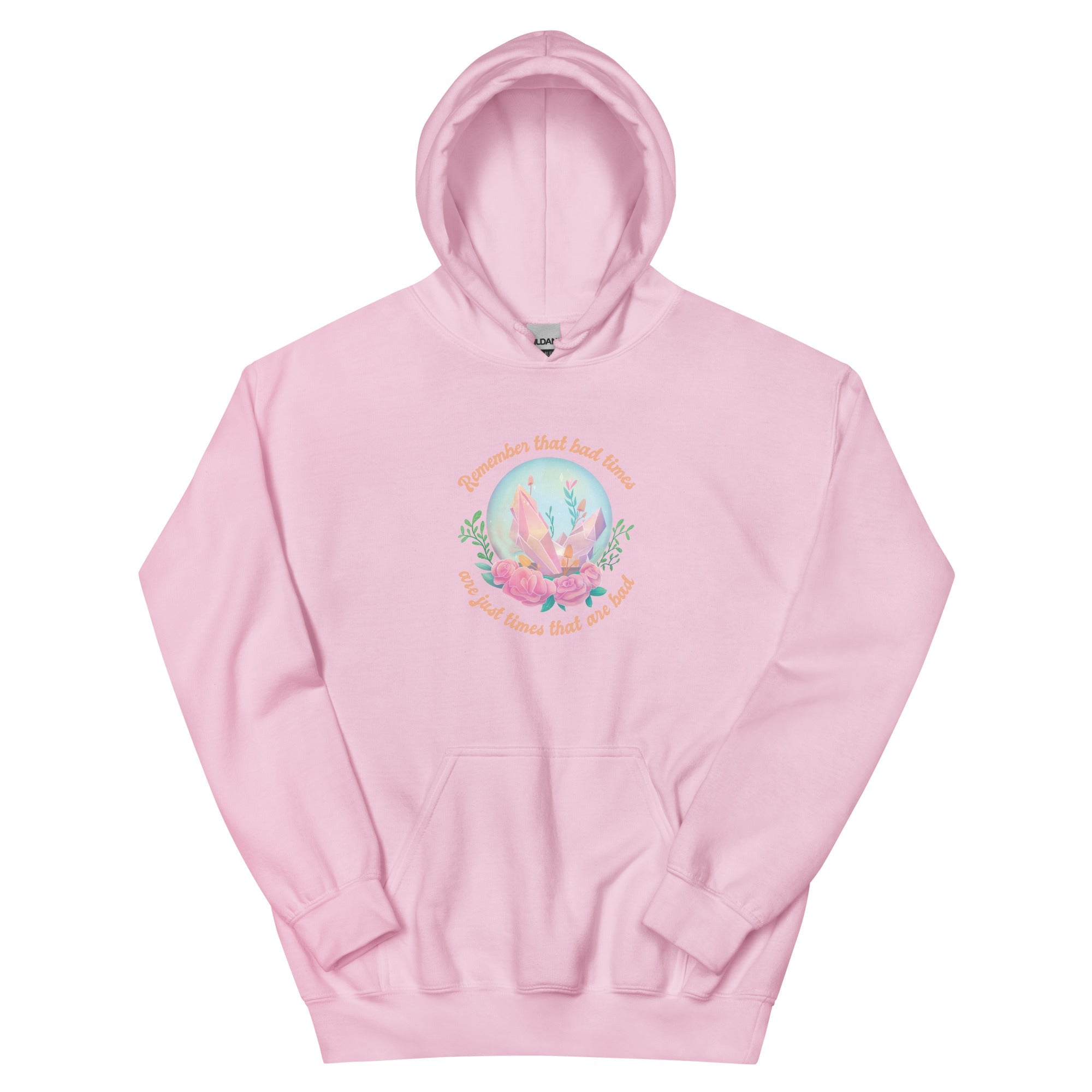 Remember | Unisex Hoodie | Animal Crossing Threads and Thistles Inventory Light Pink S 