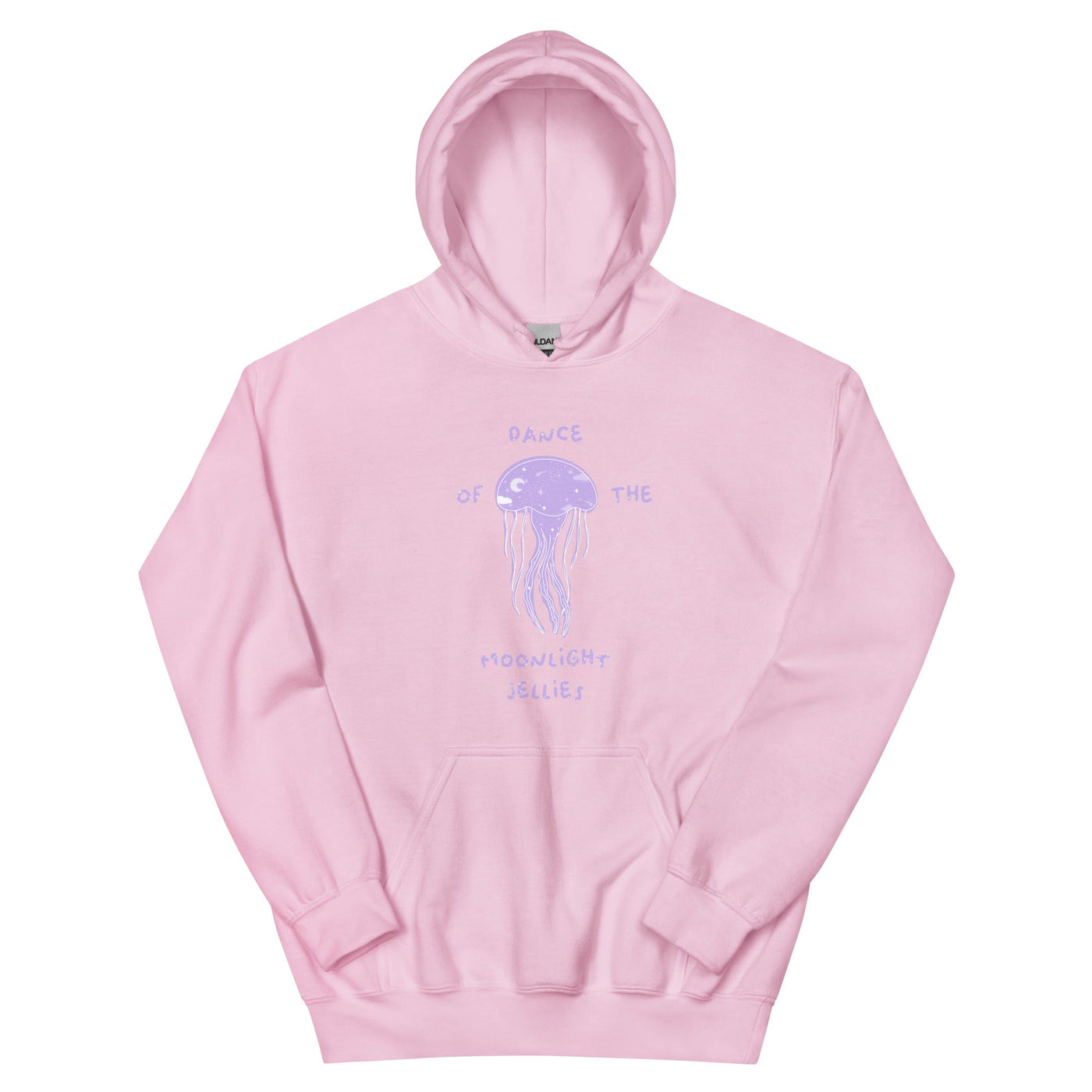 Moonlight Jellies | Unisex Hoodie | Stardew Valley Threads and Thistles Inventory Light Pink S 