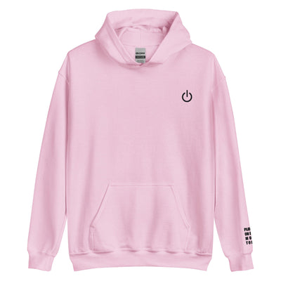 Playing on Easy Mode | Unisex Hoodie | Gamer Affirmations Threads & Thistles Inventory Light Pink S 