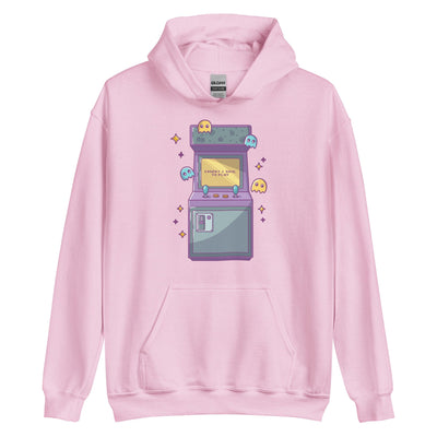 Insert 1 Soul to Play | Unisex Hoodie | Retro Gaming Threads & Thistles Inventory Light Pink S 