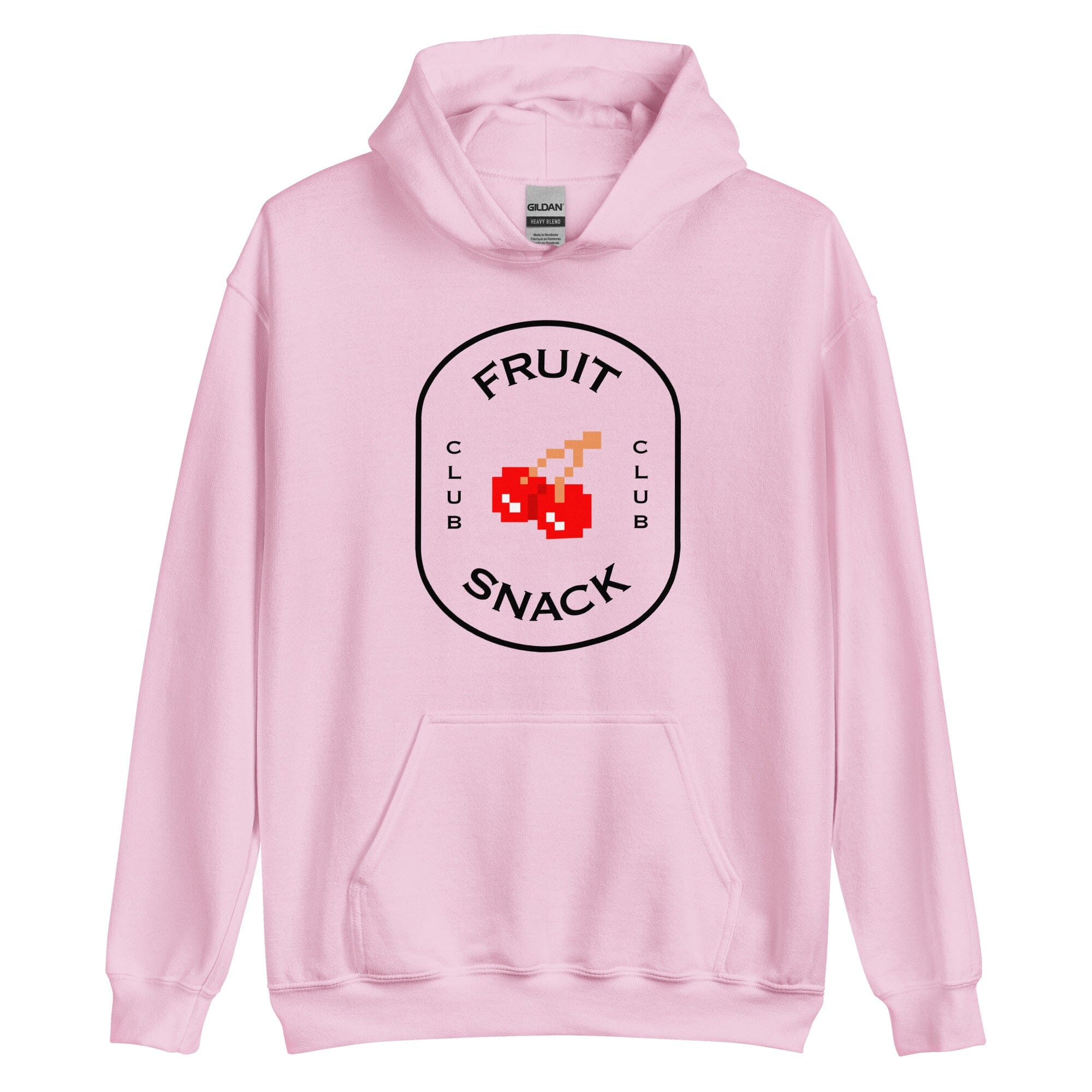 Fruit Snack Club | Unisex Hoodie | Retro Gaming Threads & Thistles Inventory Light Pink S 