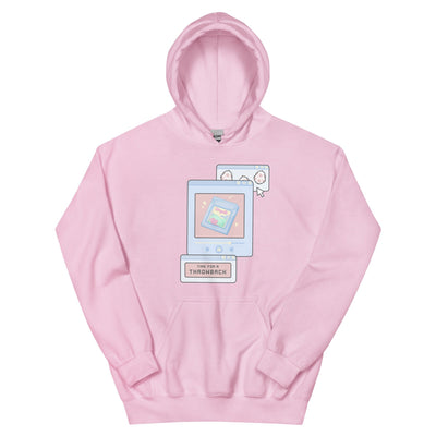 Time for a Throwback | Unisex Hoodie | Retro Gaming Threads & Thistles Inventory Light Pink S 