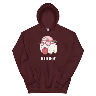 Bad Boy Unisex Hoodie | League of Legends Threads and Thistles Inventory Maroon S 