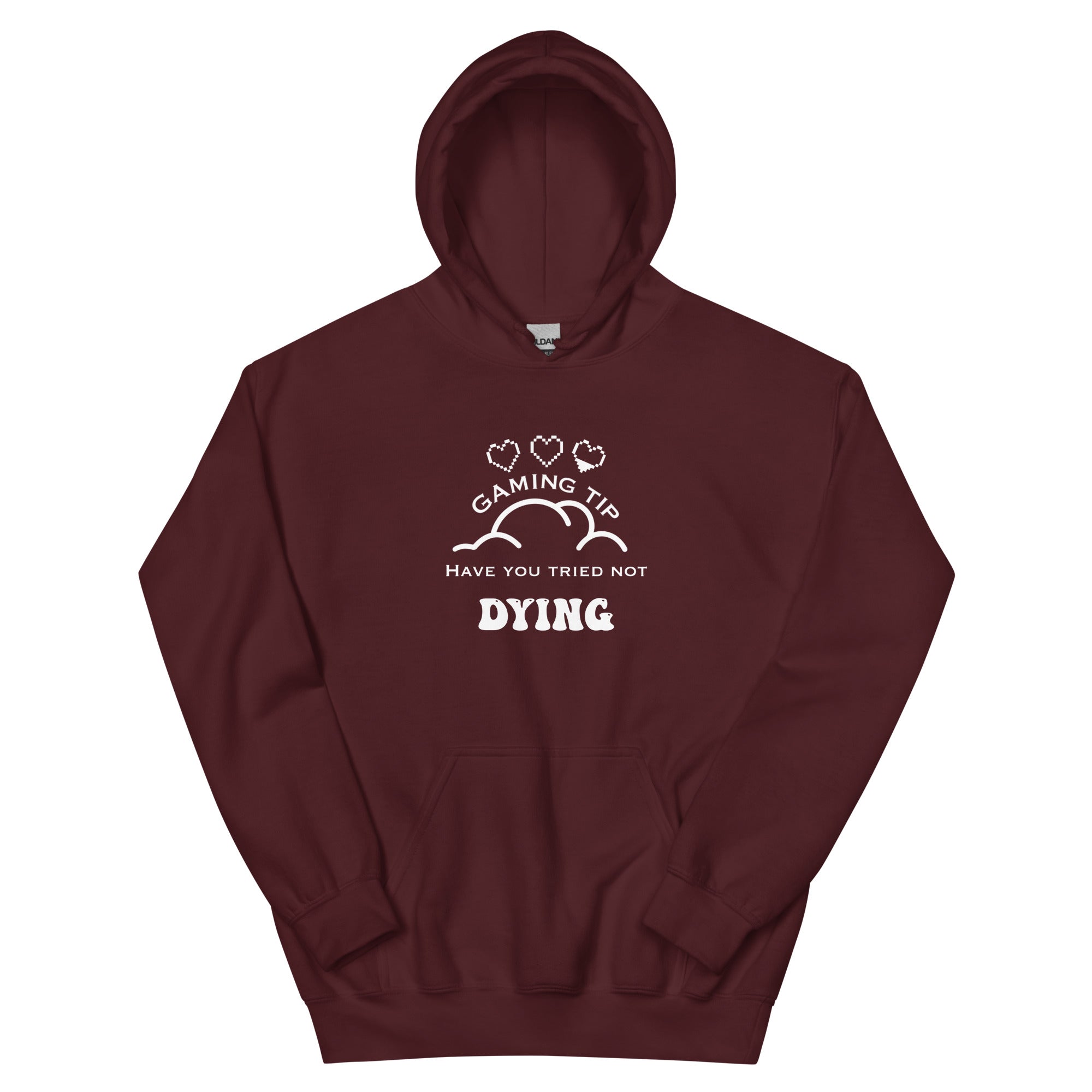 Gaming Tip | Unisex Hoodie Threads and Thistles Inventory Maroon S 