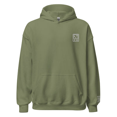 Touch Grass | Embroidered Unisex Hoodie | Gamer Affirmations Threads & Thistles Inventory 