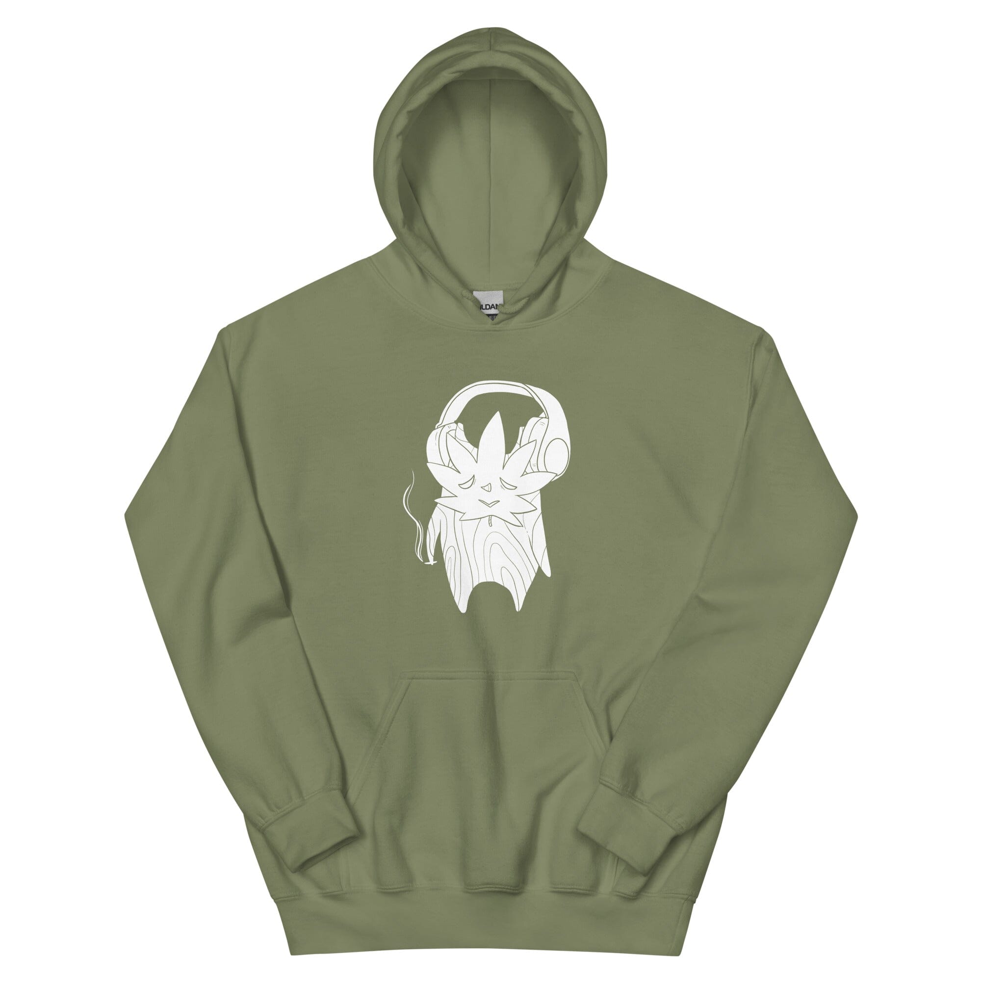 The Chill Korok | Unisex Hoodie | The Legend of Zelda Threads & Thistles Inventory Military Green S 