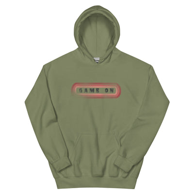 Game On | Unisex Hoodie | Retro Gaming Threads & Thistles Inventory Military Green S 