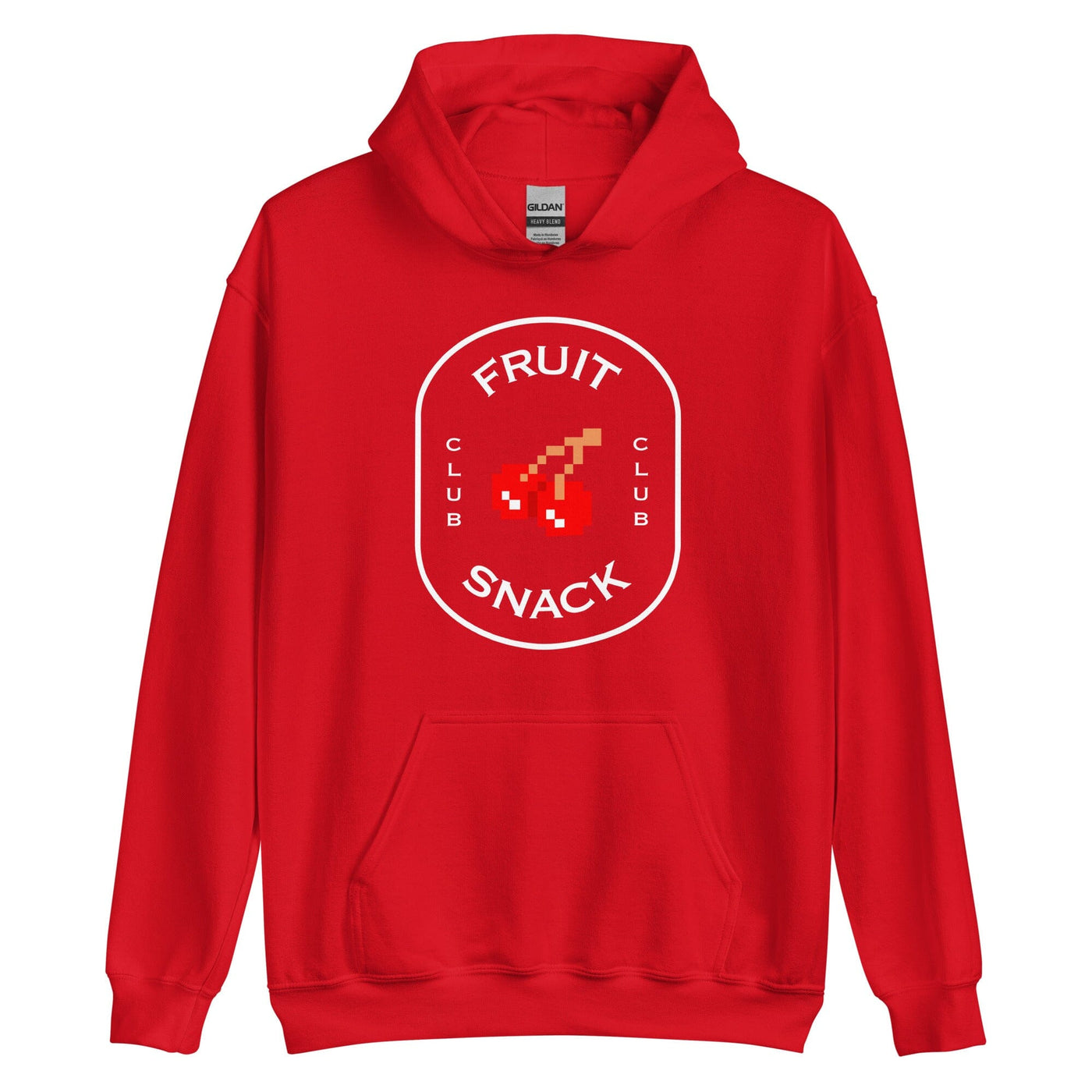 Fruit Snack Club | Unisex Hoodie | Retro Gaming Threads & Thistles Inventory Red S 