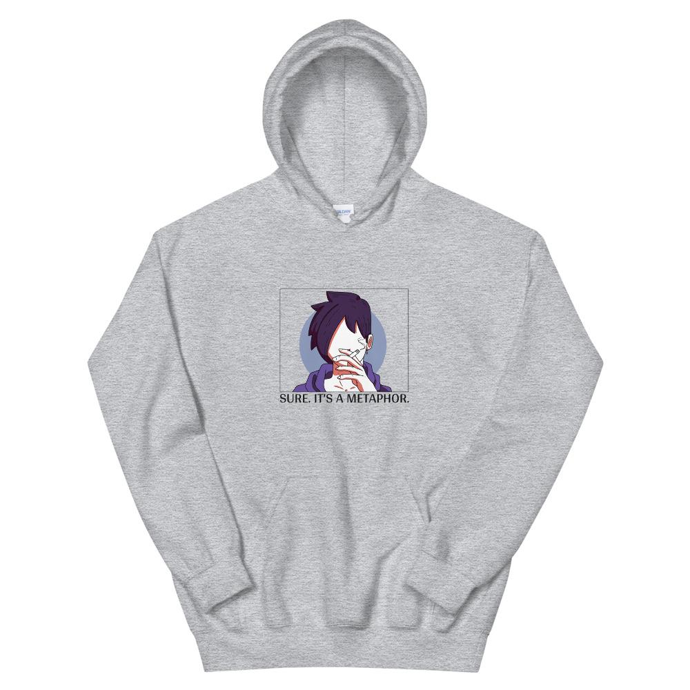 Sebastian's Metaphor | Unisex Hoodie | Stardew Valley Threads and Thistles Inventory Sport Grey S 