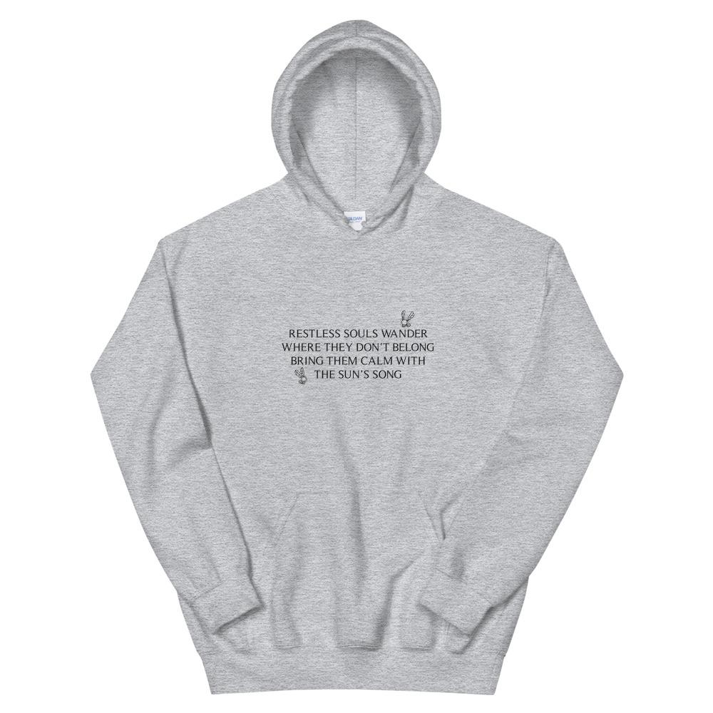 Sun’s Song | Unisex Hoodie | The Legend of Zelda Threads and Thistles Inventory Sport Grey S 
