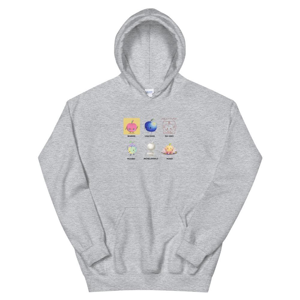 Junimo Artists | Unisex Hoodie | Stardew Valley Threads and Thistles Inventory Sport Grey S 