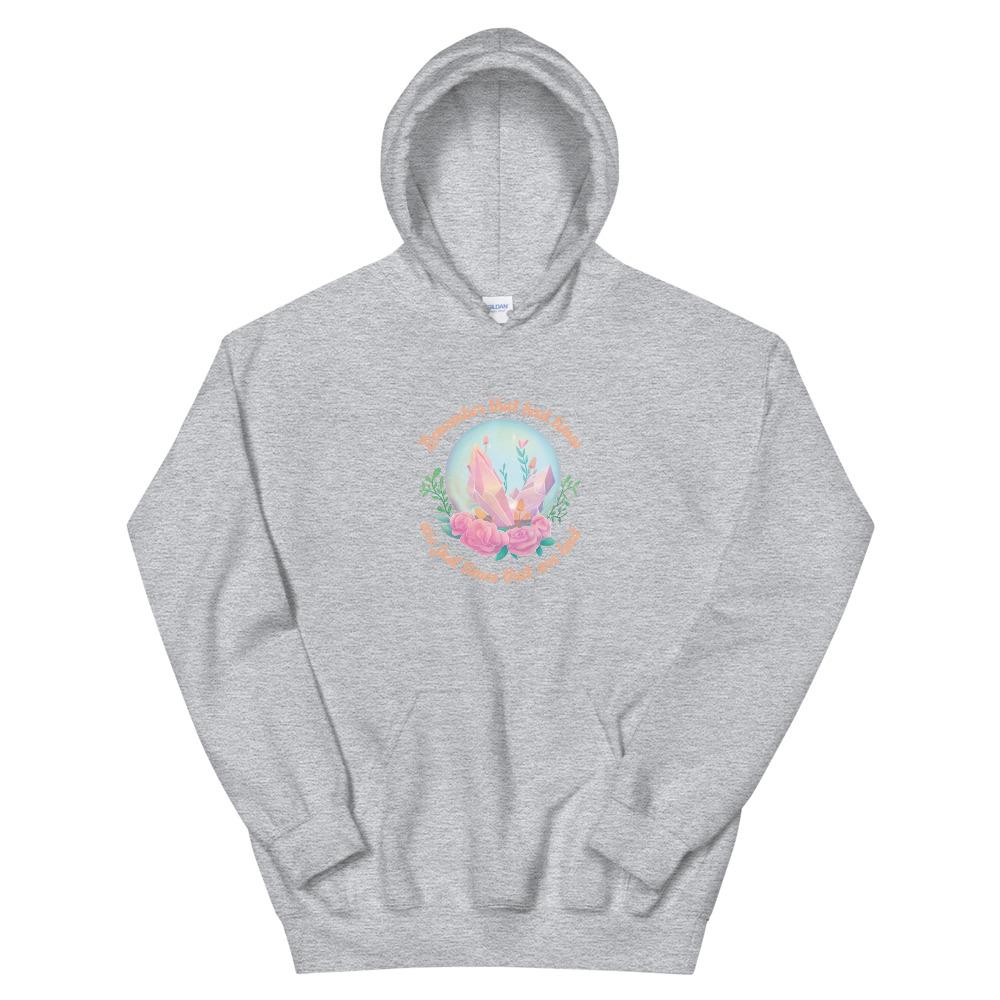 Remember | Unisex Hoodie | Animal Crossing Threads and Thistles Inventory Sport Grey S 