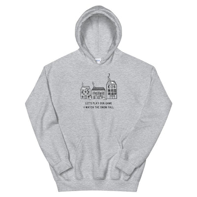 Play Our Game | Seasonal Unisex Hoodie Threads and Thistles Inventory Sport Grey S 