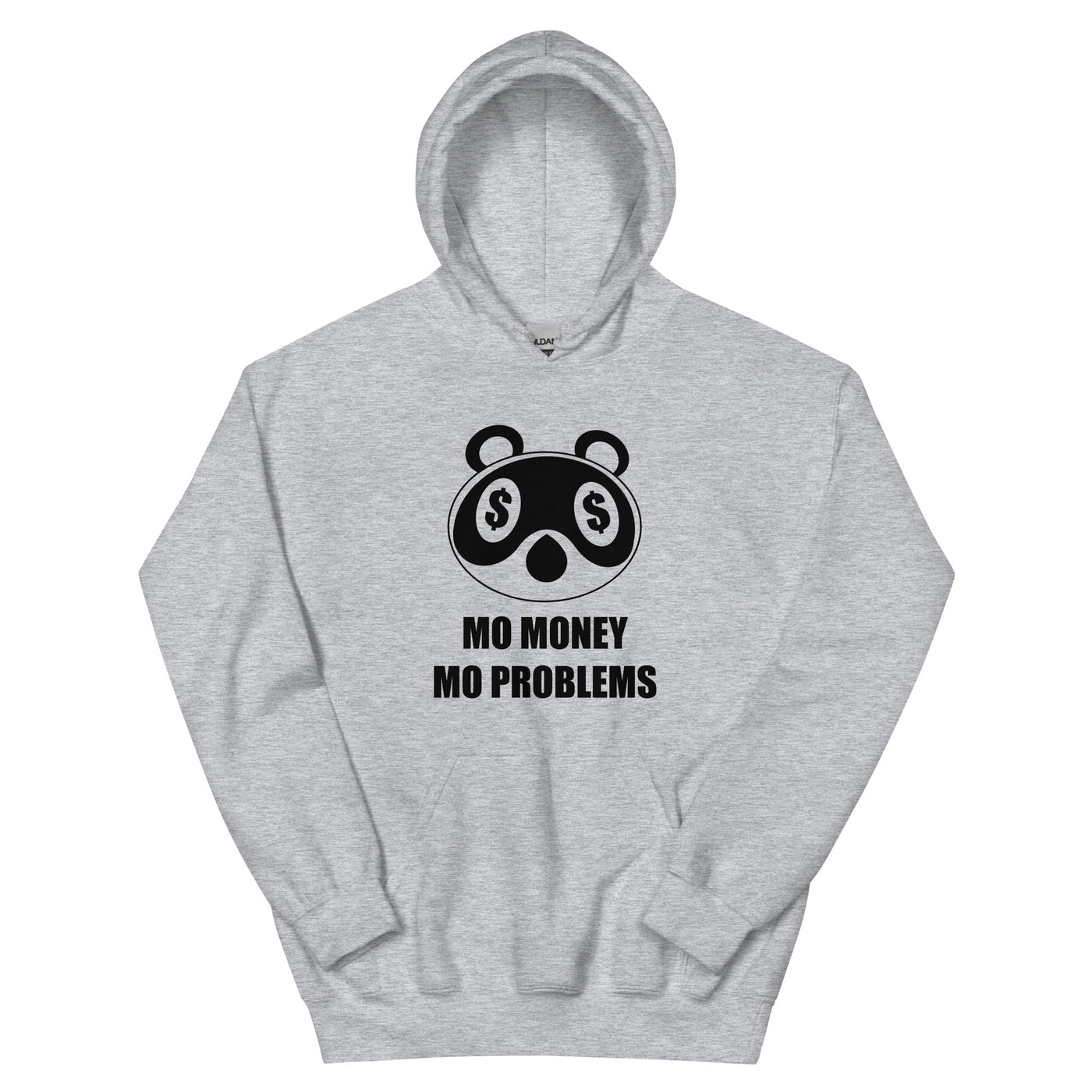 Mo Money Mo Problems | Unisex Hoodie | Animal Crossing Threads and Thistles Inventory Sport Grey S 