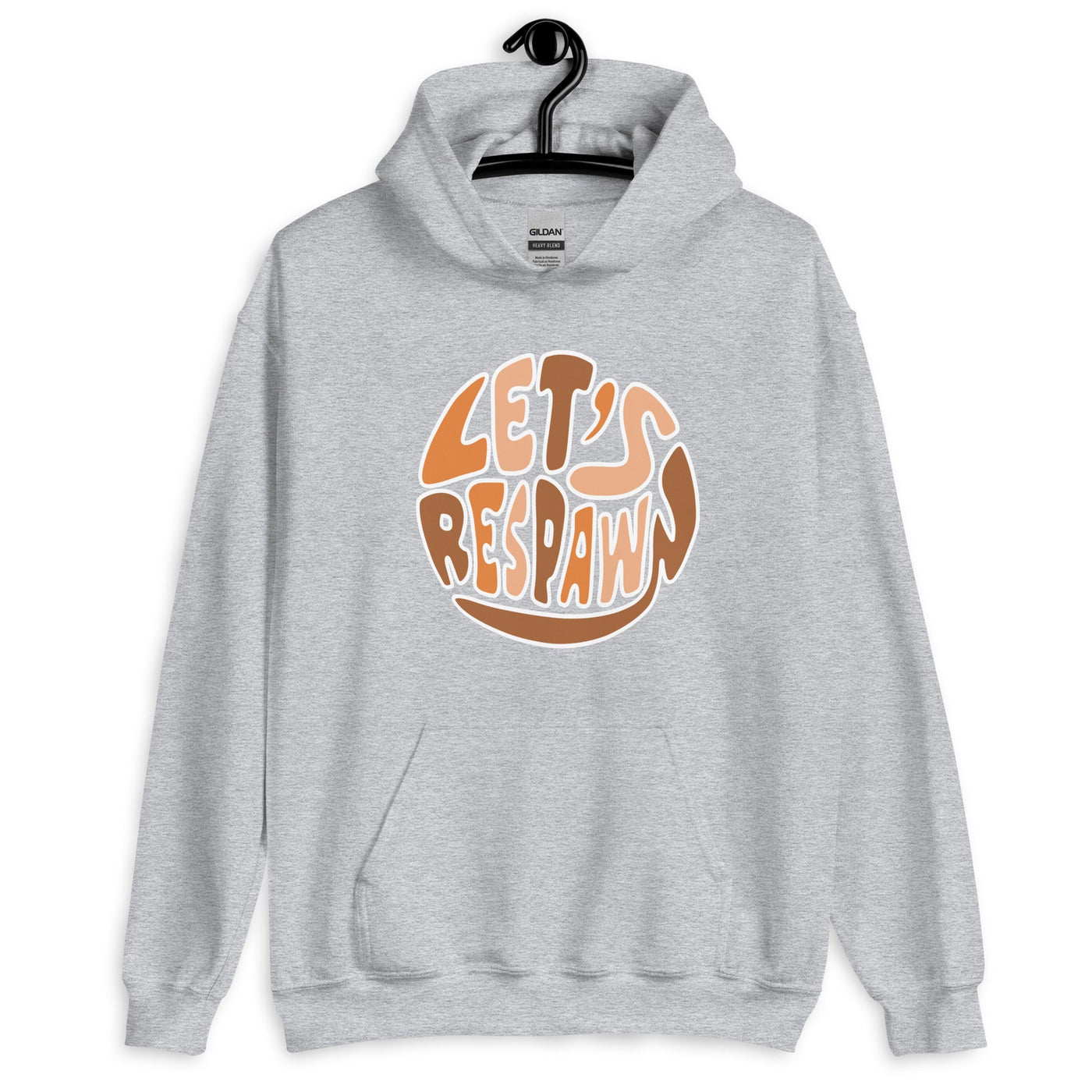 Let's Respawn | Unisex Hoodie Threads and Thistles Inventory 