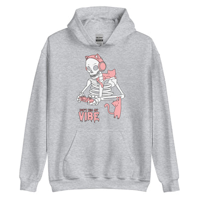 Don't Kill my Vibe | Fall Unisex Hoodie Threads & Thistles Inventory Sport Grey S 