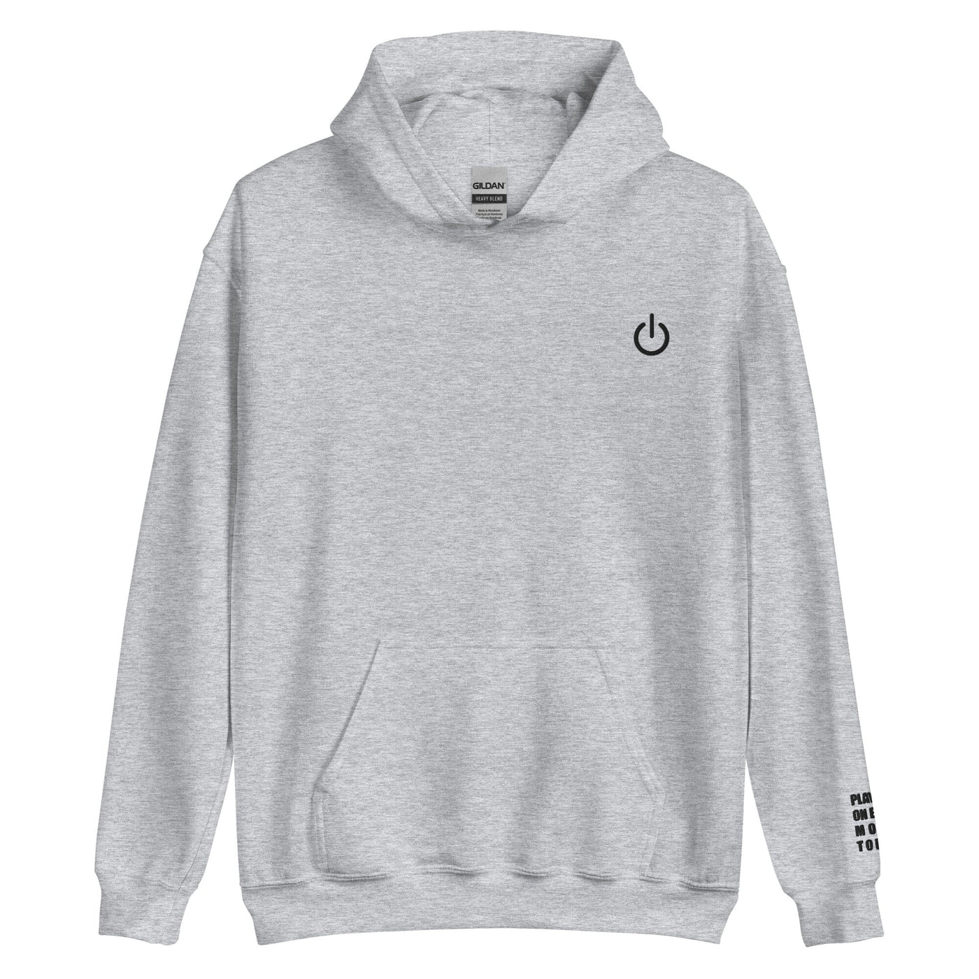 Playing on Easy Mode | Unisex Hoodie | Gamer Affirmations Threads & Thistles Inventory Sport Grey S 