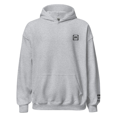It's Ok to be AFK | Unisex Hoodie | Gamer Affirmations Threads & Thistles Inventory Sport Grey S 